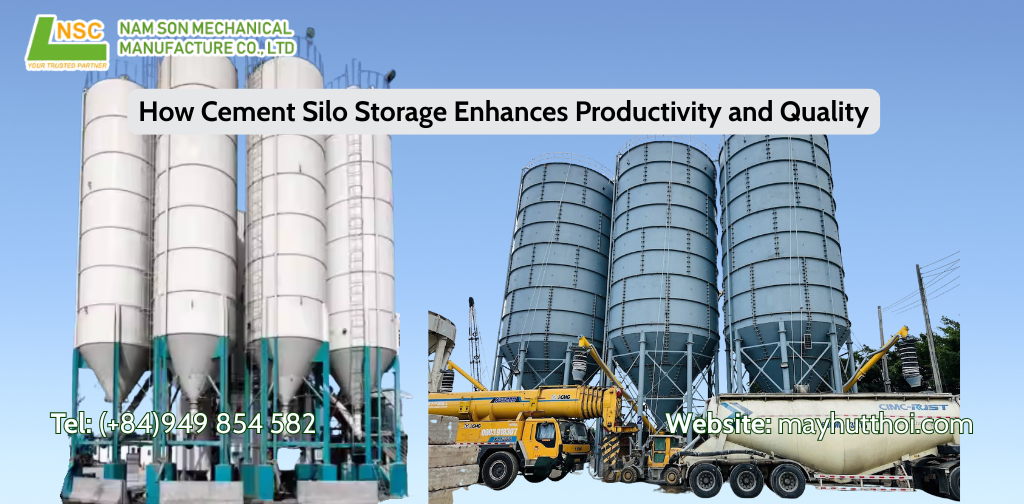 how cement silo storage
