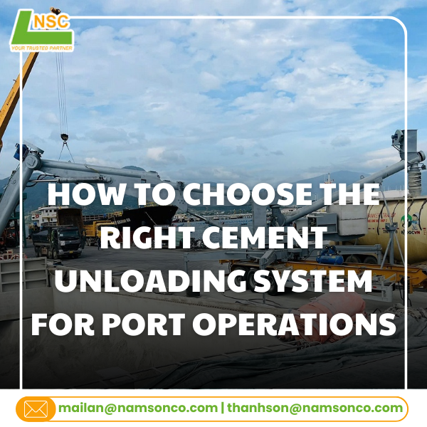 How to choose the right cement unloading system for port operations