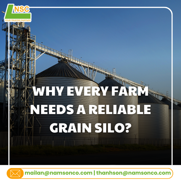 Why every farm needs a reliable grain silo?